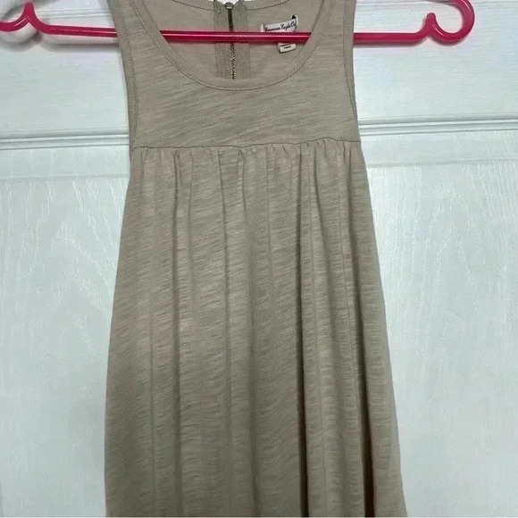American Eagle Outfitters Babydoll Tank Top Brownish Grey Size Small - Picture 4 of 16